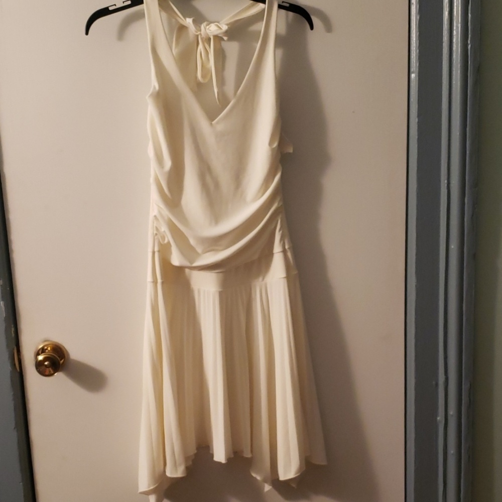 2/$20! Halter style draped dress